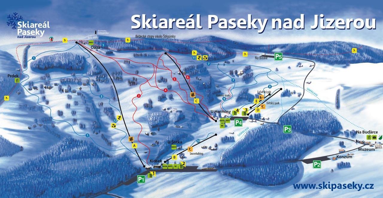 Na Buďárce Paseky nad Jizerou Esterno foto